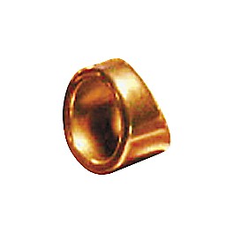 Peaceland Guitar Ring 3/4" Brass Guitar Ring Slide Size 9