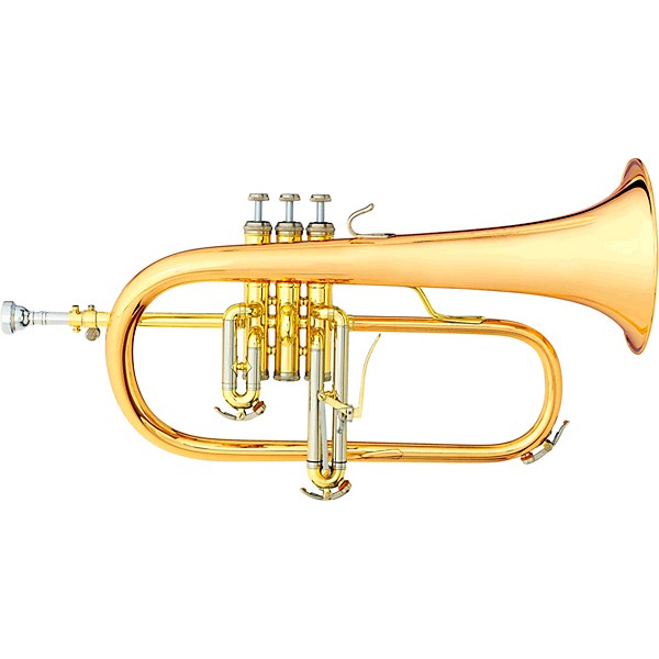 B&S 3145 Challenger I Series Bb Flugelhorn Gold Brass