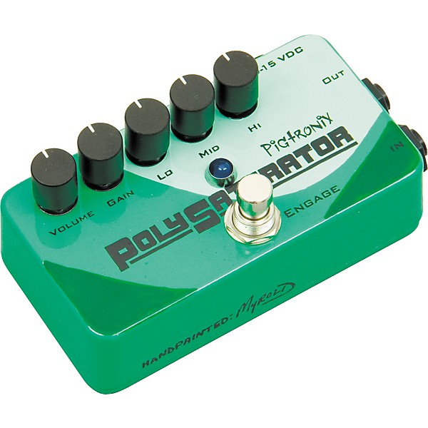 Open Box Pigtronix PolySaturator Distortion Guitar Effects Pedal Level 1