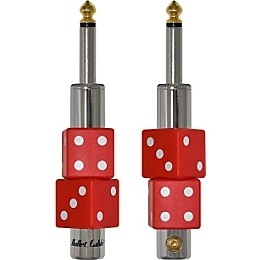 Bullet Cable DIY Dice Connectors Set Red Straight