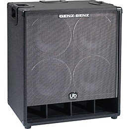 Genz Benz Uber Bass 410T-UB Bass Cabinet 4 ohms