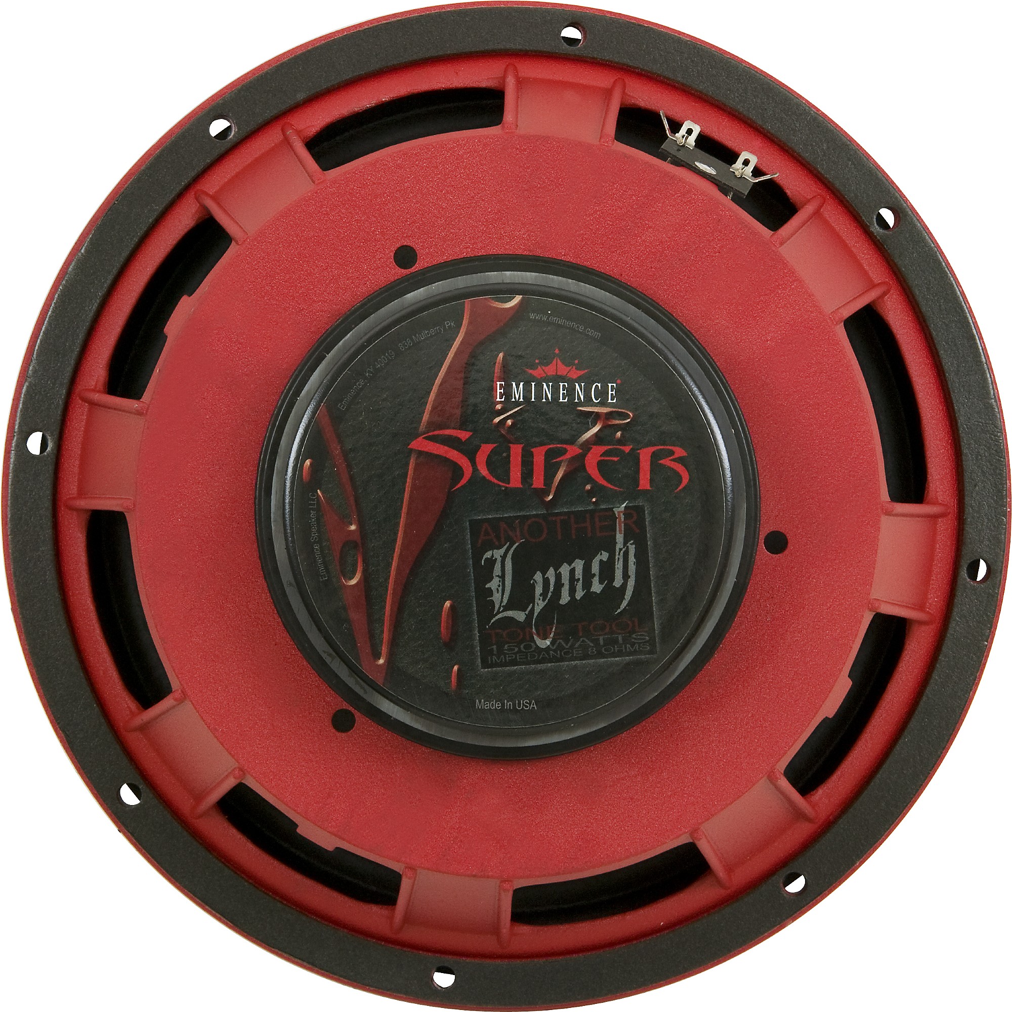Open Box Eminence Red Coat Lynch Super V 12