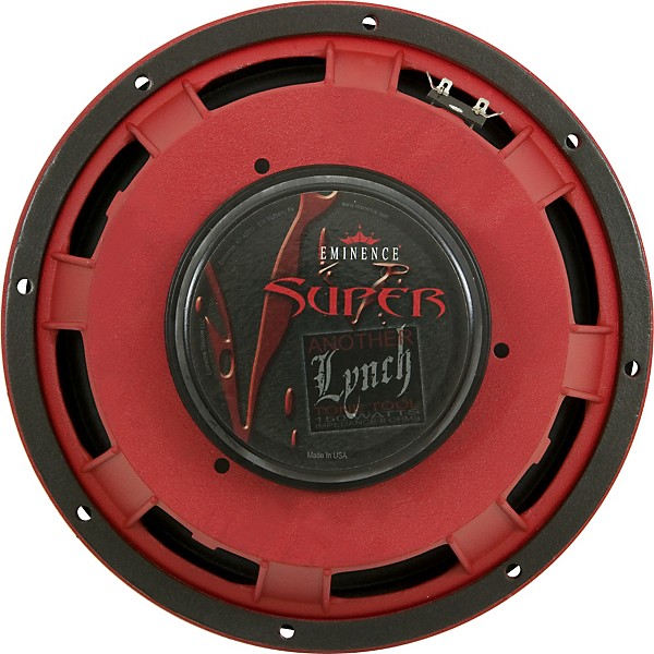 Open Box Eminence Red Coat Lynch Super V 12" 150W Guitar Speaker Level 1 8 Ohms
