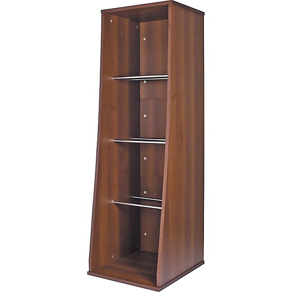 Sefour RS300 500 LP Vinyl Storage Unit Tobacco Walnut