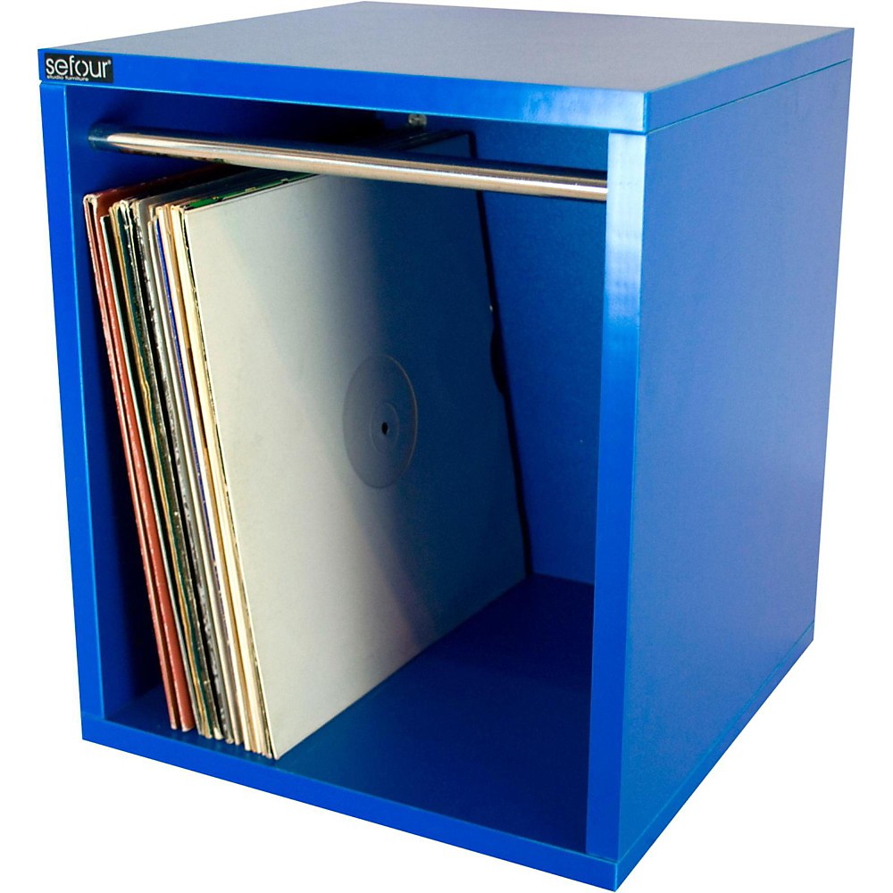 EAN 5038085951042 product image for Sefour Vinyl Record Carry Box Bass Blue | upcitemdb.com
