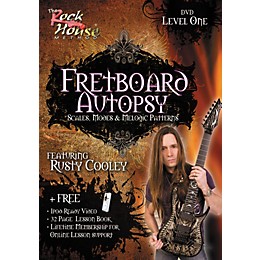 Rock House Fretboard Autopsy - Scales, Modes & Melodic Patterns, Level 1 Featuring Rusty Cooley DVD