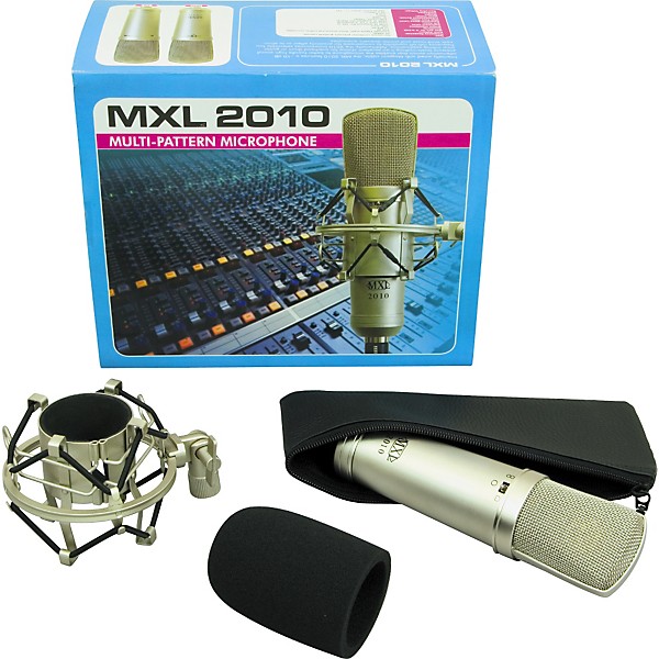 【１着でも送料無料】 Mic Condenser Multipattern 2010 MXL | Center Guitar バット