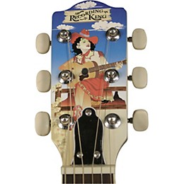Recording King RG-100 Acoustic 7/8 Scale Art Guitar Rodeo Sweetheart