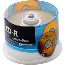 Microboards LightScribe Recordable/Printable CD-R 52X