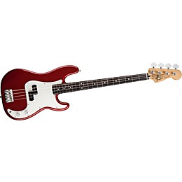 Fender Standard Precision Bass Guitar Candy Apple Red Rosewood