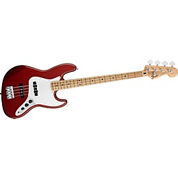 Fender Standard Jazz Bass Candy Apple Red Maple Fretboard | Guitar