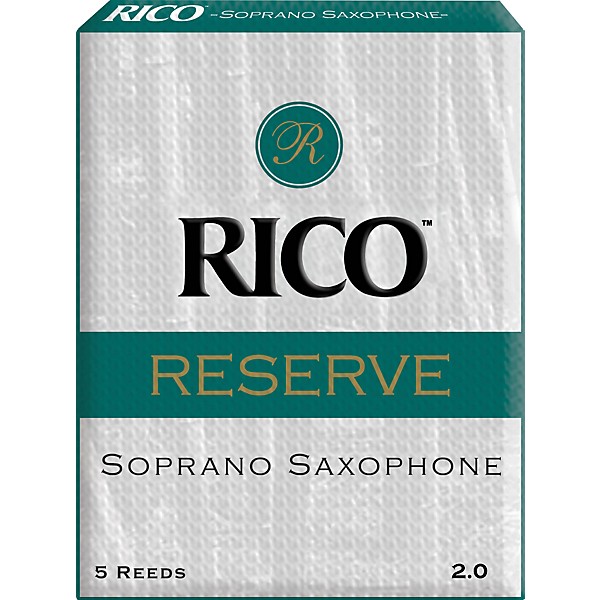 Rico Reserve Soprano Saxophone Reeds Strength 2