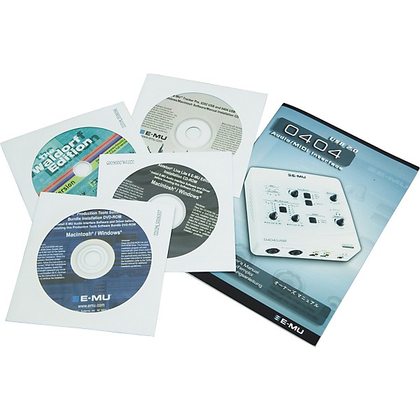 Open Box E-mu 0404 USB 2.0 Recording Interface Level 1