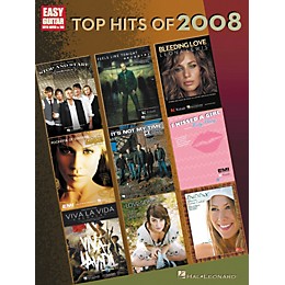 Hal Leonard Top Hits of 2008 for Easy Guitar w/Tab