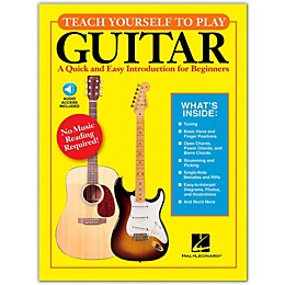 Hal Leonard Teach Yourself to Play Guitar Book/Online Audio