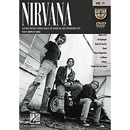 Hal Leonard NIRVANA - GUITAR PLAY-ALONG SERIES ON DVD VOLUME 11