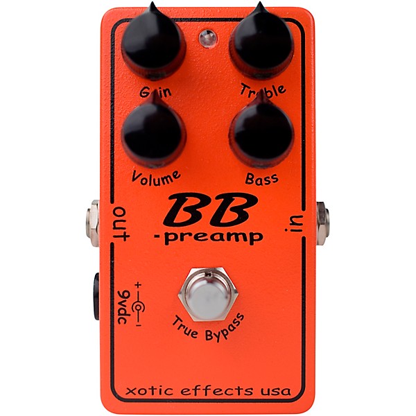 Clearance Xotic BB Preamp Overdrive Guitar Effects Pedal