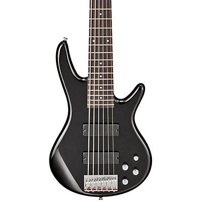 Ibanez Gio Gsr206 6-String Bass Guitar Black for sale