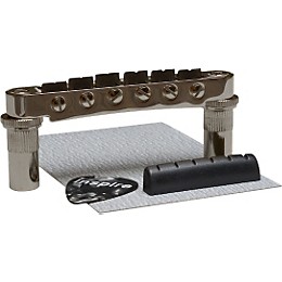 Graph Tech Supercharger Kit for Guitars Equipped with 6mm post Tune-O-Matic Bridges Black Nickel