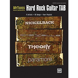 Hal Leonard MyTunes: Hard Rock Guitar Tab Book
