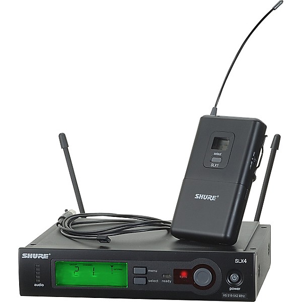 Open Box Shure SLX14/93 Lav Wireless System Level 1 Band G4