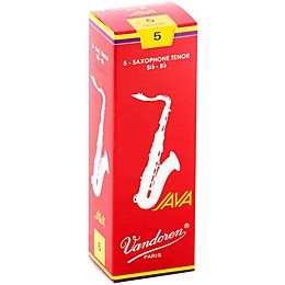 Vandoren JAVA Red Tenor Saxophone Reeds Strength 5