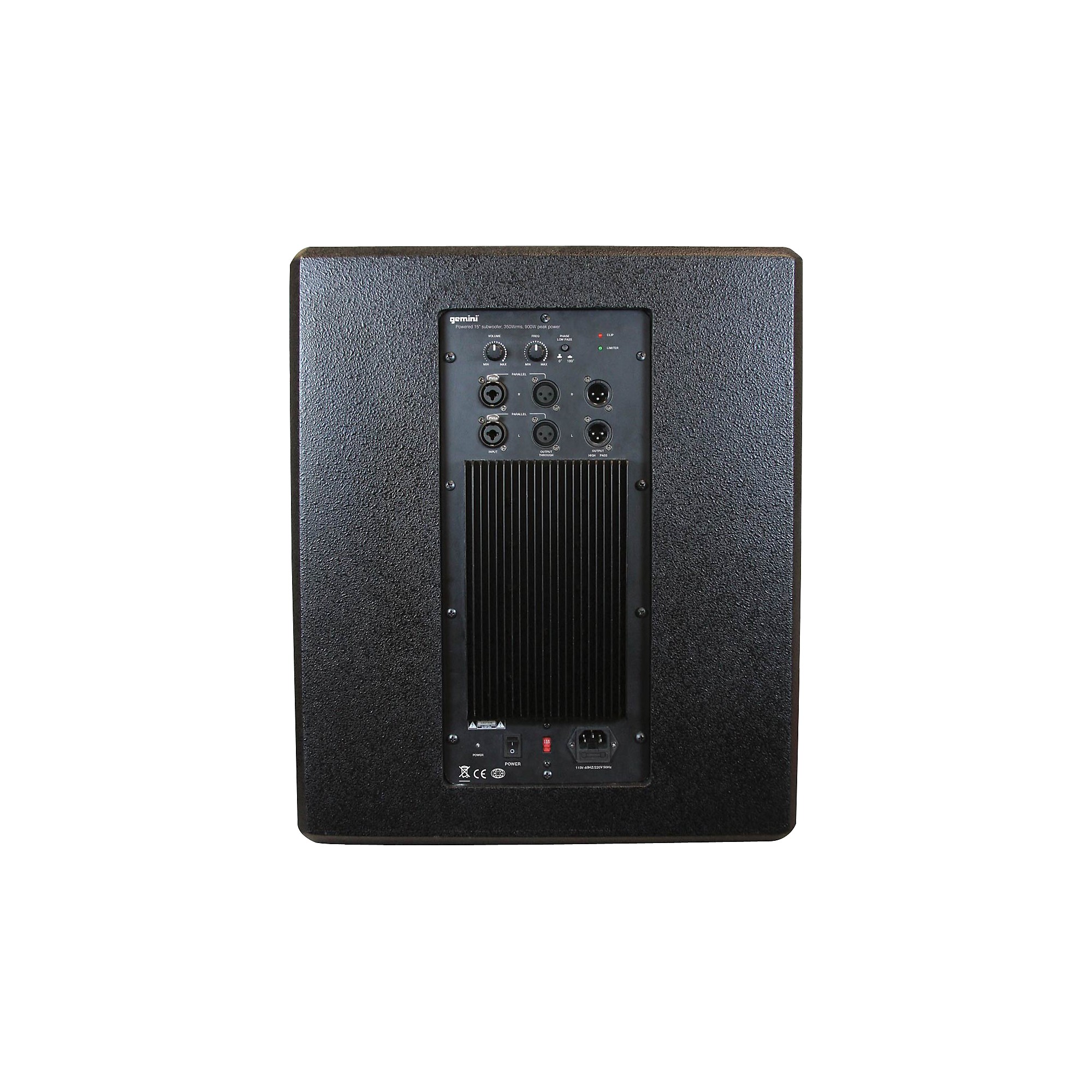 Open Box Gemini GVX-SUB15P Powered Subwoofer | Guitar Center