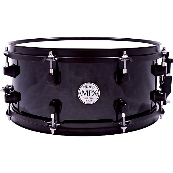Mapex MPX Birch Snare Drum 13 x 6 in. Black