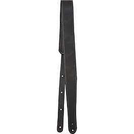 Fender Monogrammed Leather Guitar Strap Black