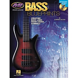 Hal Leonard Bass Blueprints - Creating Bass Lines from Chord Symbols (Book/CD)
