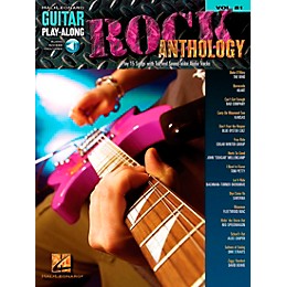 Hal Leonard Rock Anthology - Guitar Play-Along Series, Volume 81 (Book/CD)