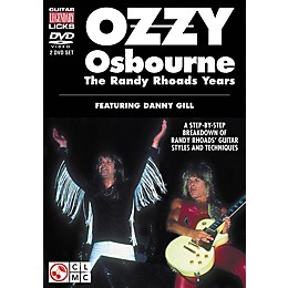Cherry Lane Ozzy Osbourne: The Randy Rhoads Years - Legendary Guitar Licks (2-DVD Set)