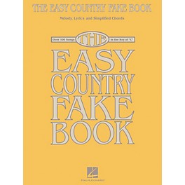 Hal Leonard The Easy Country Fake Book - Melody, Lyrics and Simplified Chords for 100 Songs