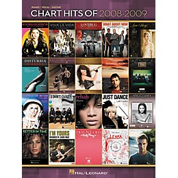 Hal Leonard Chart Hits Of 2008-2009 (Piano, Vocal, and Guitar Songbook)