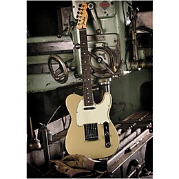 Fender Custom Shop Custom Deluxe Telecaster Electric Guitar Aged Cherry Burst Maple Fretboard