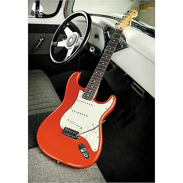 Fender Custom Shop Custom Deluxe Stratocaster Electric Guitar Candy Tangerine Rosewood Fretboard