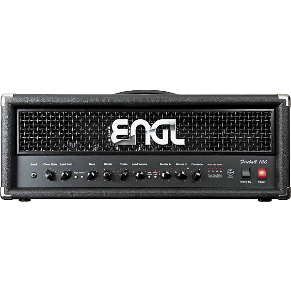 Open Box ENGL Fireball 100 100W Tube Guitar Amp Head Level 2 Black 888365996653