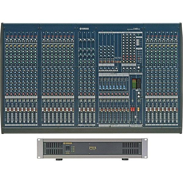 Yamaha IM8-24 Mixing Console with Power Supply | Guitar Center