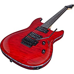 Open Box Laguna LE400Q Electric Guitar Level 1 Transparent Red