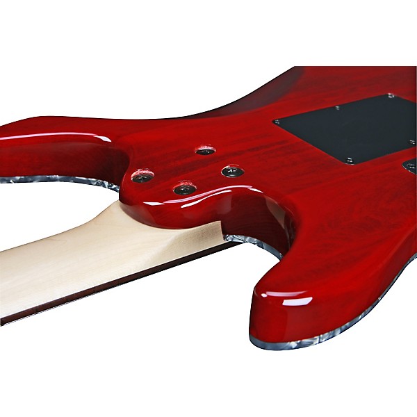 Open Box Laguna LE400Q Electric Guitar Level 1 Transparent Red