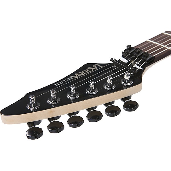 Open Box Laguna LE400Q Electric Guitar Level 1 Transparent Red