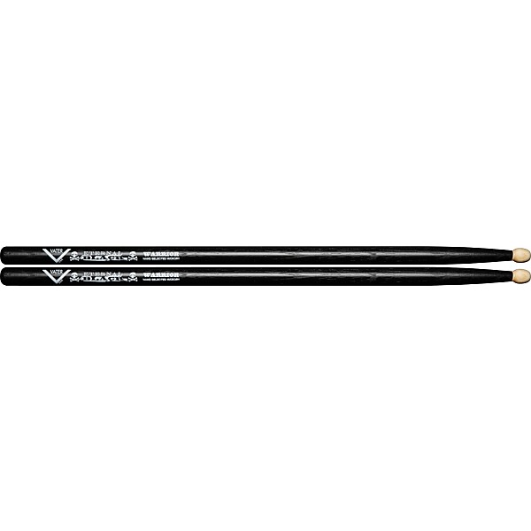 Vater Eternal Black Warrior Drumsticks, Wood - Buy 3 Get 1 Free