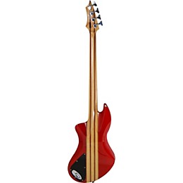 Open Box Lace Helix 4-String Electric Bass Level 1 Transparent Red
