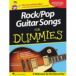 Hal Leonard ROCK/POP GUITAR SONGS FOR DUMMIES