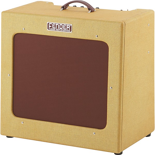 Open Box Fender Bassman TV Fifteen 350W 1x15 Bass Combo Amp Tweed