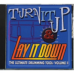 Drum Fun Inc Turn It Up and Lay It Down, Volume 2 - Play Along CD for Drummers
