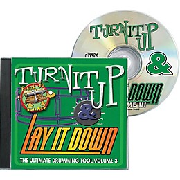 Drum Fun Inc Turn It Up and Lay It Down, Volume 3 - Rock-It Science - Play Along CD for Drummers