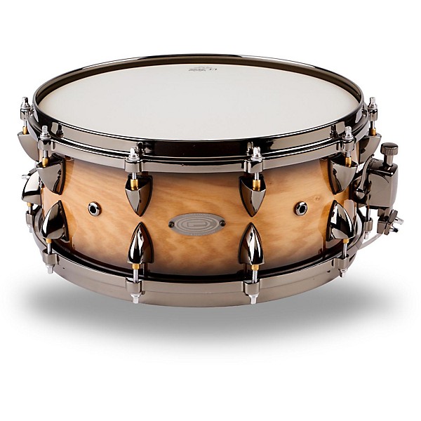 Open Box Orange County Drum & Percussion Maple Snare Level 2 14 x 6 in., Natural Black Burst 888366027882