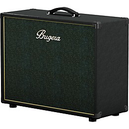 Open Box Bugera 212V-BK 2x12 Guitar Speaker Cabinet Black Slant 