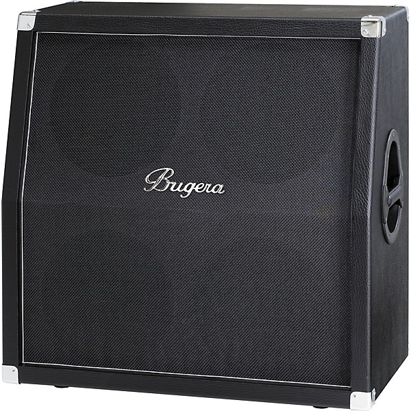 Bugera 412H-BK 200W 4x12 Guitar Speaker Cabinet Black Slant